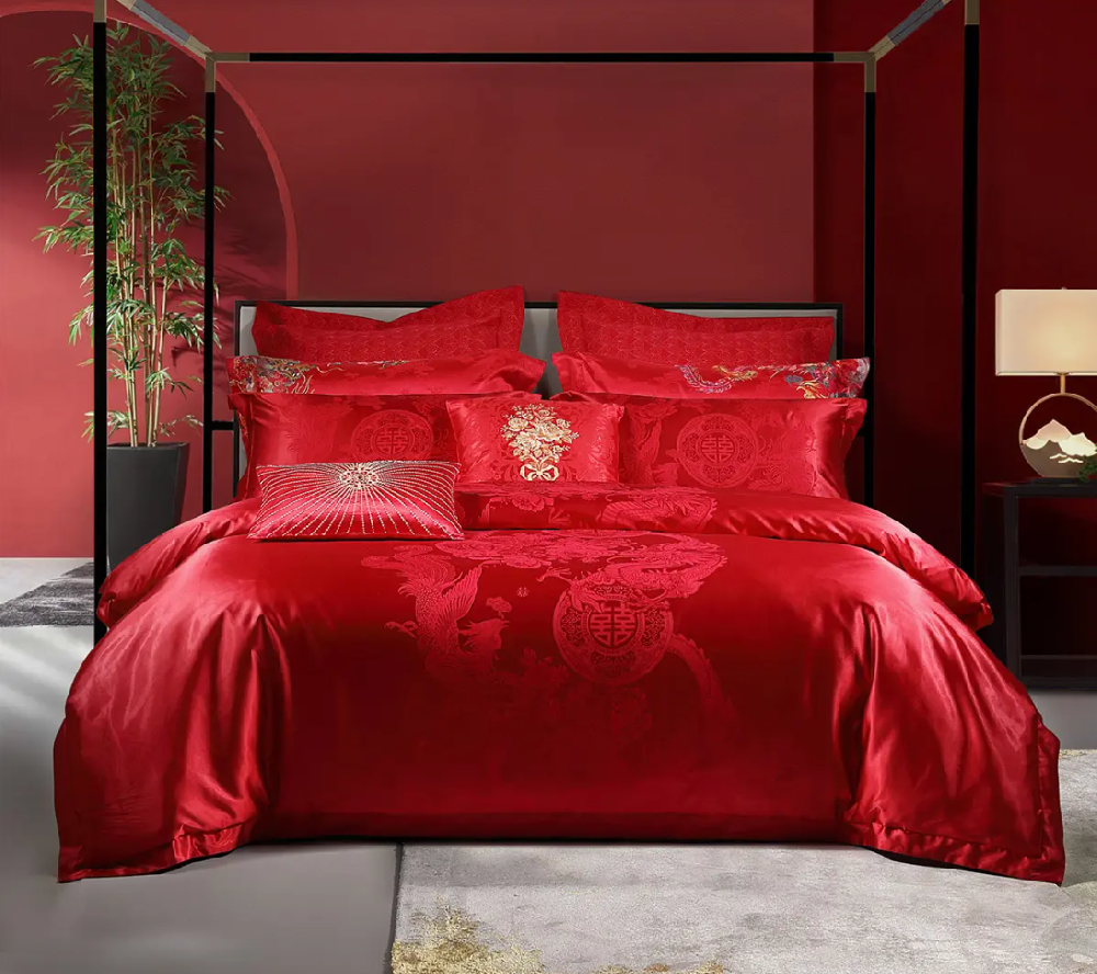 婚庆床上用品四件套