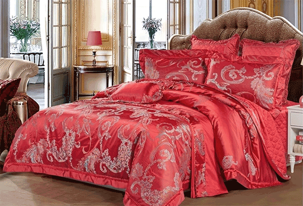 水星家纺婚庆四件套